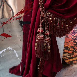 Бахрома 1716 коллекция Fiber, бахрома 1101 коллекция Chelsea, бахрома 1005, подхват 1003 коллекция Ajour