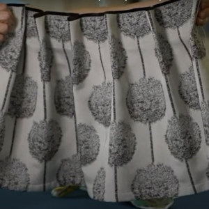 Использование раппорта шторной ленты на примере ленты LAMBADA