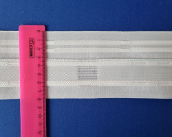 Расстояние от верха ленты до рядов карманов в ленте ELIZA и MATILDA