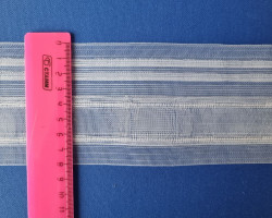 Расстояние от верха ленты до рядов карманов в ленте ELIZA и MATILDA