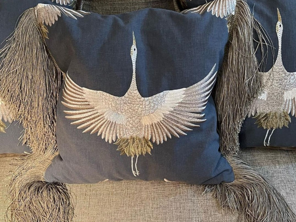 Бахрома 1714 коллекция Gatsby и шнур 1703 коллекция Soft