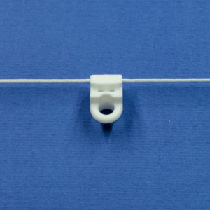 Шнур с бегунками 6 мм для шины SP25 (расстояние между бегунками 60 мм)