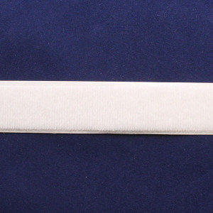 Конт.лента (клеевая) VELOUR-TAPE SP25 white 20mm self-adhesive (петля) 