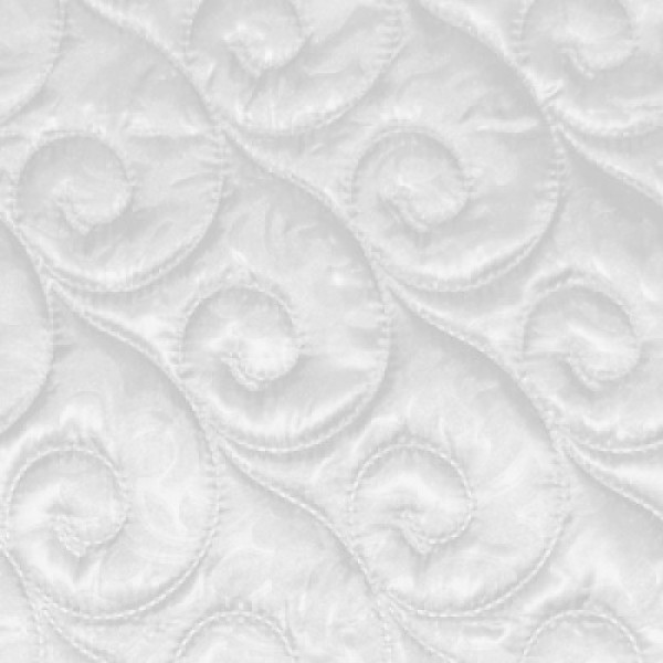 Стеганка ш. 220 см волны белая 