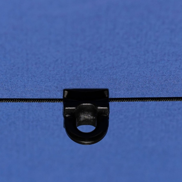 Шнур с бегунками 6 мм для шины черный SP25 (расстояние между бегунками 80 мм)