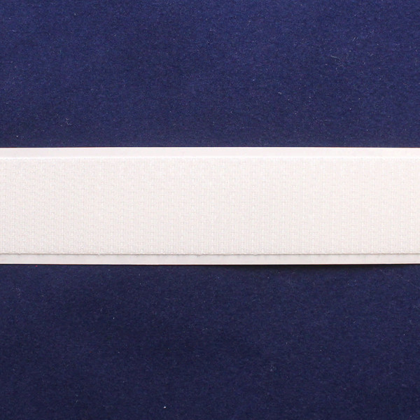 Конт.лента (клеевая) MUSHROOM TAPE SP25 white 20mm self-adhesive (крючок ) 